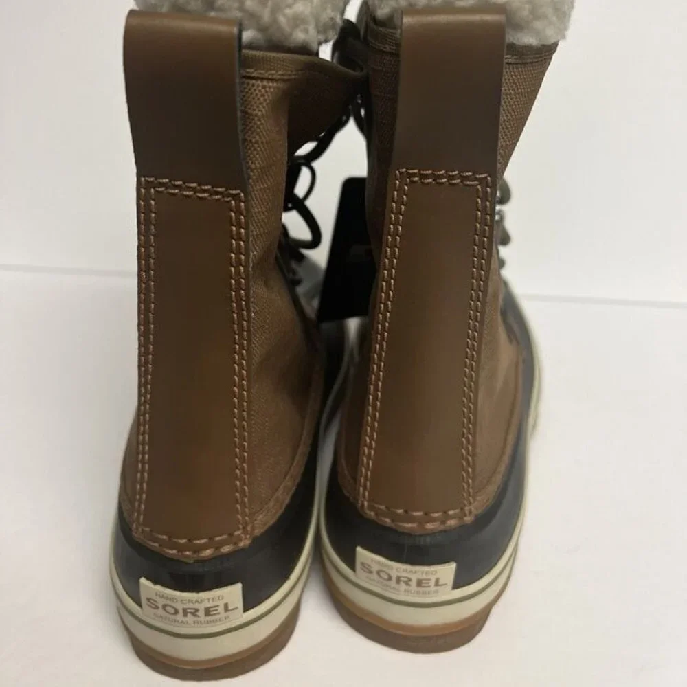 Sorel Men's 1964 Pac Nylon Waterproof Boots Brown, Size 7 M